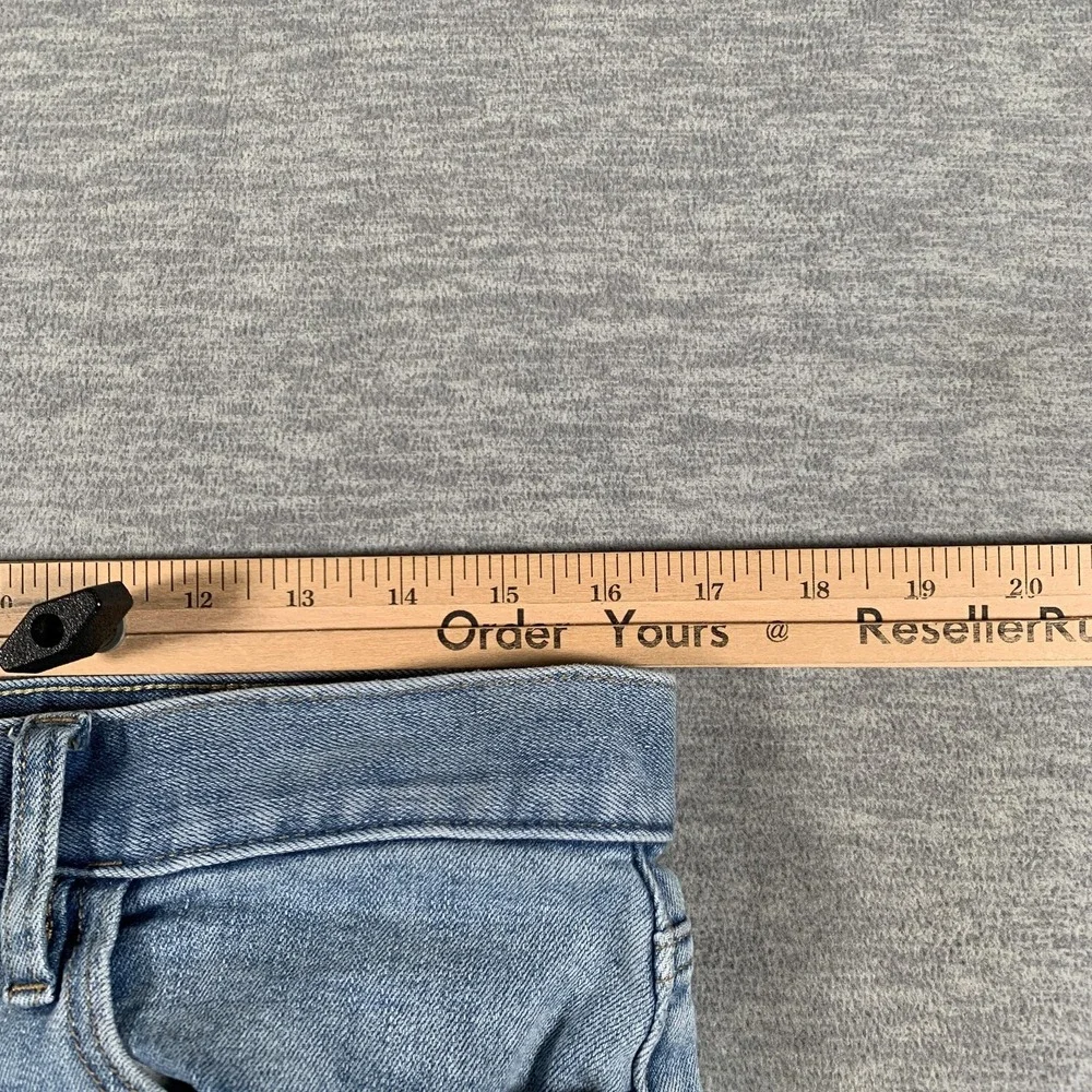 Banana Republic Jeans Mens 33x31 (33x32) Slim Taper Stretch Denim Pants‎ Blue